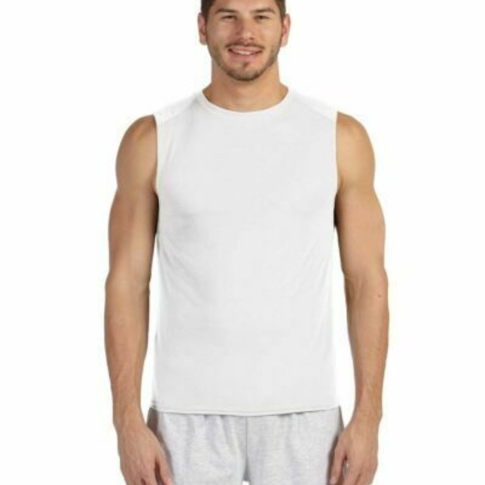 GILDAN Men's  Sleeveless Muscle T-shirt 4200 6 PK